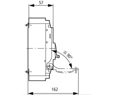 Eaton Maitinimo šaltinis NZMN1-M63 3- pole 50kA 63A - 265720