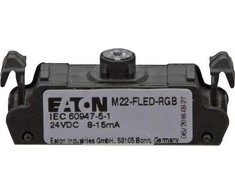 Eaton LED RGB laikiklis butas 7 spalvos 12-30V AC / DC M22- FLED- RGB - 180800
