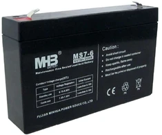 Eaton MHB Baterija MS7-6 – 6 V 7 Ah švino pakaitinė baterija UPS