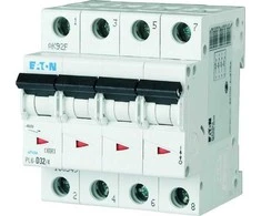 Eaton Grandinės pertraukiklis 4P C 32A 6kA AC PL6-C32/4 166526
