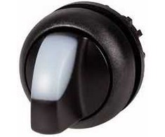 Eaton Jungiklis, 2 padėčių, baltas, su foniniu apšvietimu ir savaiminio grįžimo funkcija M22S-WLK-W (216813)