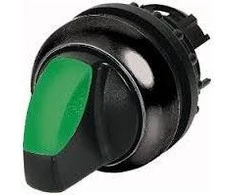 Eaton Jungiklis 3 pozicijos žalias su apšvietimu M22S-WRLK3-G (216848)