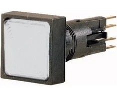 Eaton Mygtukų diskas 25 x 25mm, baltas, be grįžimo su Q25LTR- WS (087232) apšvietimu