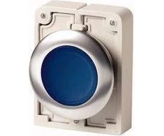 Eaton 30mm mygtukas plokščia žalia su apšvietimu (182940)