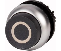Eaton Mygtukas juodas O su grįžimu M22- DH- S- X0 (216659)