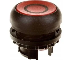 Eaton Raudona O mygtuko diskas su apšvietimu M22S-DL-R-X0 (216937)