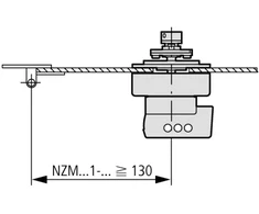 Eaton NZM1-XTVDVR rotacinis diskas - 260178
