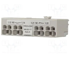 Eaton Pagalbinis kontaktų modulis PKZ, 1NO/1NC, priekinis, įspaudžiamas NHI-B2-11-PKZ0-PI EP-401016