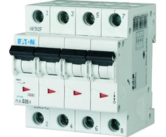 Eaton PL6-C20/4 VIRŠSROVĖS PERTRAUKIS 6KA