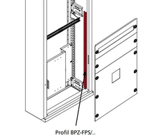 Eaton BPZ-FPS/650 PRIEKINIO DANGO MONTAVIMO PROFILIS.