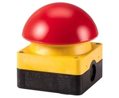 Eaton saugos mygtukas FAK-R/V/KC11/IY 1R 1Z IP67 užraktas raudonas 229748