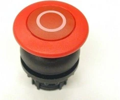 Eaton Grybelinis mygtukas raudonas 22mm su grįžimo aprašymu M22S-DP- R-XO (216721)