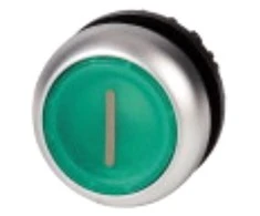 Eaton Plokščias mygtukas M22- DL- G- X1 žalia - 216938