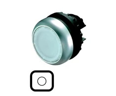Eaton Plokščias mygtukas M22-DL-W balta apšviesta - 216922