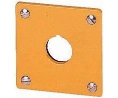Eaton 1 skylutė priekinė plokštė geltonam 22 mm M22- EY1 (216542)