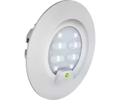 Eaton „RoundTech Safety eFocus CGL+ 200 MNM 1H IP65 RT2RSEO200CGL1HIP“ įleidžiamas avarinis šviestuvas