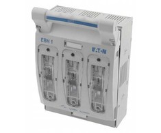 Eaton Saugiklių jungiklis-skyriklis 3P 250A AC 690V NH1, AC23B, IEC, varžtinis tvirtinimas EBH1O3TM1