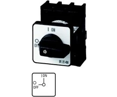 Eaton Corporation Eaton P1-32/E, Perjungiklis, 3P, Juodas, Baltas, IP65, 48 mm, 48 mm