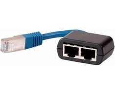 Eaton Skirstytuvas, 2 moteriški lizdai / 1 vyriškas RJ45 kištukas DX-SPL-RJ45-2SL1PL (169142)