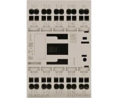 Eaton DILM maitinimo kontaktorius 3 polių 380V 400V 5,5kW 1R 24V DC spyruokliniai gnybtai 199248