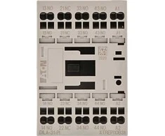 Eaton 24 V DC pagalbinis kontaktorius DILA 3Z+1R Push-In spyruokliniai gnybtai 199213