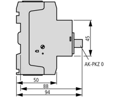 Eaton Transformatoriaus apsaugos jungiklis PKZM0-0,4-T - 088909
