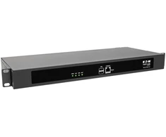 Eaton Tripp Lite serijos 16 prievadų serijinis konsolės serveris, USB prievadai (2) – dvigubas GbE tinklo adapteris, 4 Gb flash, stalinis / 1U stovo, TA – 1 GbE, RS-232 – 1U (B097-016)