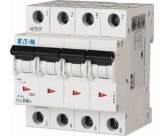 Eaton Grandinės pertraukiklis 4P C 63A 6kA AC PL6-C63/4 166532