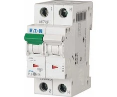 Eaton Grandinės pertraukiklis 1P+N D 25A 6kA AC PL6-D25/1N 164945
