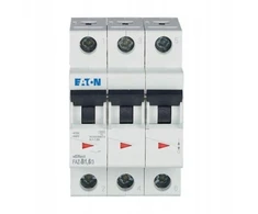 Eaton 278834 Grandinės pertraukiklis 3P B 1.6A 15kA AC FAZ-B1.6/3 278834