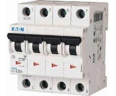 Eaton Jungiklis 3P+N C 32A 15kA AC FAZ C32/3N (278978)