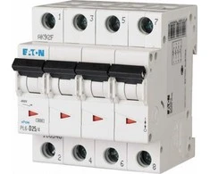 Eaton 166498 Grandinės pertraukiklis 4P B 25A 6kA AC PL6-B25/4 166498