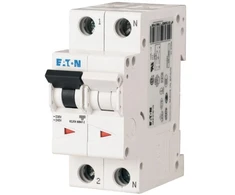 Eaton 278657 Grandinės pertraukiklis 1P+N C 0.5A 15kA AC FAZ C0.5/1N 278657