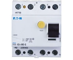 Eaton diferencinis srovės perjungiklis 4P 63A 0,03A AC PFIM- 63 / 4 / 003-G 235456