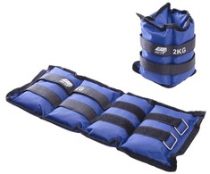 Dėvimas rankų ir kojų svoris EB Fit, 4kg (2x2kg)