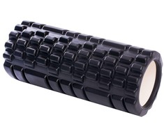 Treniruočių volas EB Fit, 14x33cm, juodas