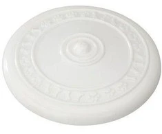 EBI Žaislų guminis Frisbee Baltas / vanilla 23cm