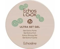 ECHOSLINE Echos LOOK Ultra Set Gel Extra Strong stiprios fiksacijos plaukų formavimo gelis, 200 ml