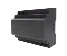 Eco Light Premium DIN bėgelio maitinimo šaltinis Eco Light EC61288 24V DC 150W 220-240V AC plastikinis korpusas IP20