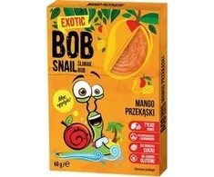 Bob Snail Eco-Snack Mango užkandžiai, į kuriuos nepridėta cukraus 60 g