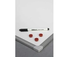 Magnetinė balta rašomoji lenta 2x3 EcoBoards 30x40cm, aliuminio rėmas