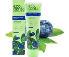 Dantų šepetėlis Ecodenta Dantų pasta su mėlynių skoniu, 100 ml