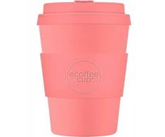 Ecoffee Cup Ecoffee puodelis Ecoffee* puodelis vientisų spalvų Darrell Lea Roth 350 ml - rožinis