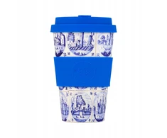 „Ecoffee cup“ puodelis išsinešti „Ecoffee Cup Pattern“ 400 ml – „Delfts Mėlyna“