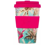 Ecoffee cup Puodelis išsinešimui Ecoffee* Cup Pattern 400 ml - Rancho Aloha