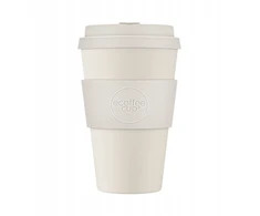 Ecoffee cup Puodelis su savimi Ecoffee Cup Solid Colours Waicara 400ml - Baltas