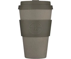 „Ecoffee cup“ išsinešimo puodelis tvirtas pilkas 400 ml