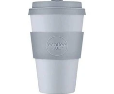 Ecoffee Cup Eko kavos puodelis su dangteliu