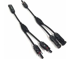 „EcoFlow“ saulės energijos lygiagretaus prijungimo kabelis, 30 cm