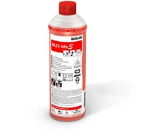 Sanitarinių patalpų valiklis, „Ecolab MAXX Into S“, 1 l, rūgštinis / kalkių nuosėdų inhibitorius